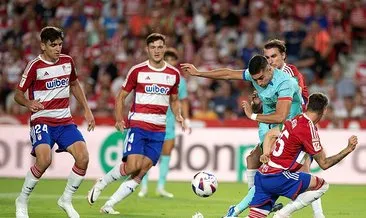 Barcelona 2 kez geriye düştüğü maçta Granada ile 2-2 berabere kaldı