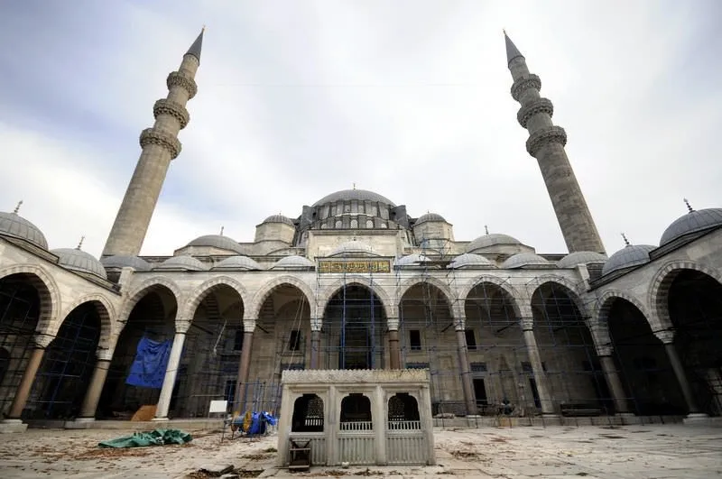 Suleymaniye Camii Restorasyonunda Sona Dogru Galeri Kultur Sanat