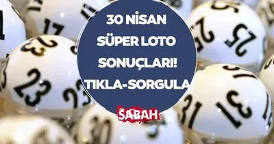 SÜPER LOTO SONUÇLARI | 30 Nisan 2024 Süper Loto çekiliş sonucu sorgulama ekranı