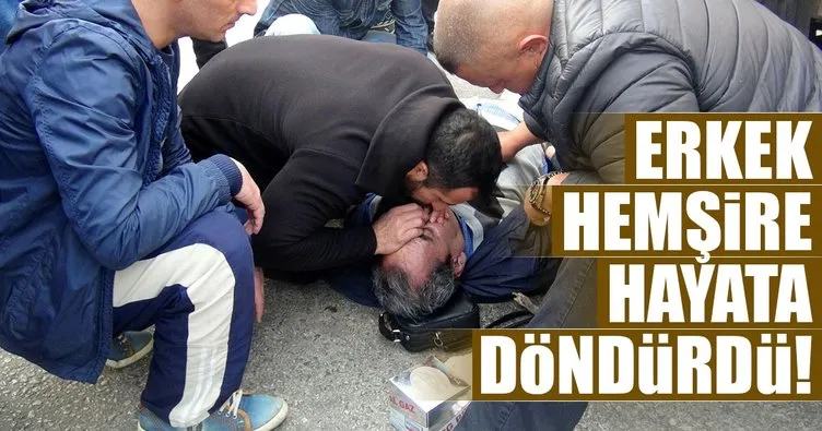 Kalbi duran adamı hayata döndürdü