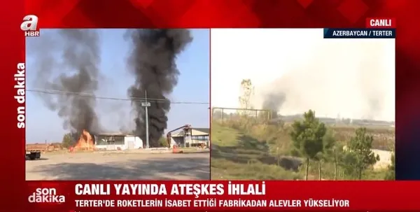 Son dakika haberi: Ermenistan 7 top mermisiyle saldırdı! Saldırı anı canlı yayında..