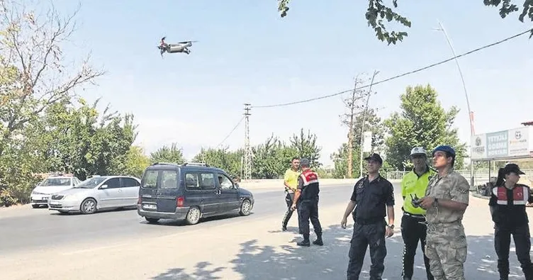 Jandarmadan Drone destekli denetim