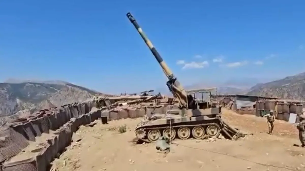 Irak'ın kuzeyinde teröre darbe! Hedefler tam isabetle vuruldu