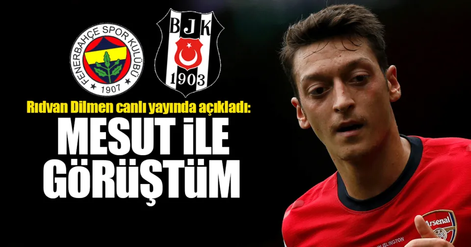 Rıdvan Dilmen'den Mesut Özil açıklaması - Spor Haberleri