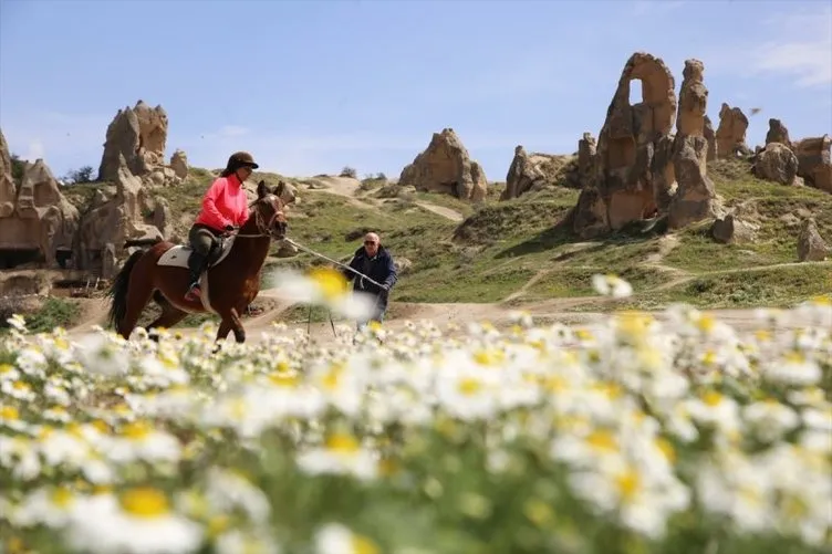 Kapadokya’da ilkbahar güzelliği