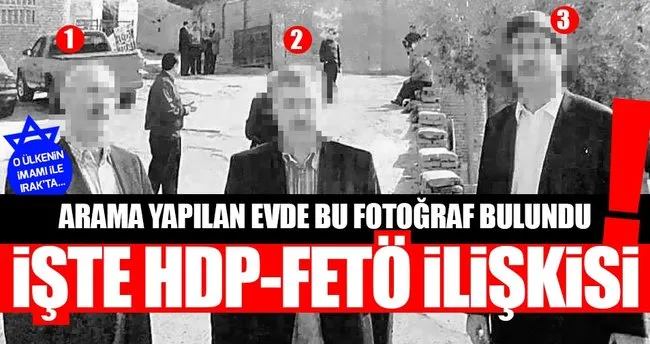 Arama yapılan evden HDP - FETÖ ortaklığının belgesi çıktı!