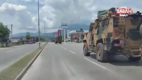 Türk komandoları Kuzey Mitroviça’da | Video