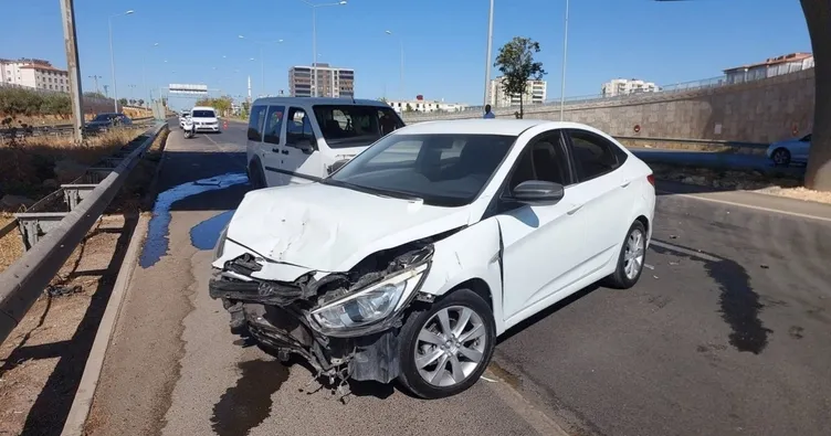 Birecik’te zincirleme kaza: 1 yaralı