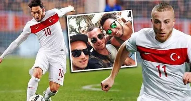 Hakan Çalhanoğlu ile Gökhan Töre arasındaki buzlar eridi