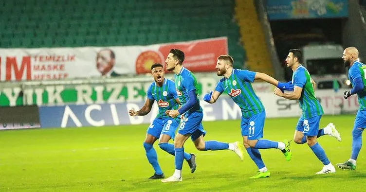 Çaykur Rizespor 2-1 Antalyaspor MAÇ SONUCU
