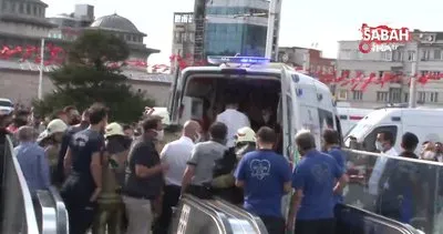 Taksim Metro istasyonunda bir kişi raylara atlayarak intihar etti | Video