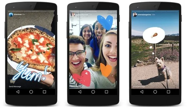Instagram Hikayeleri'ne portre modu yolda