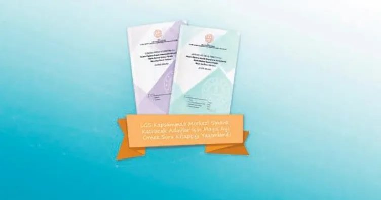 LGS için son örnek soru kitapçığı