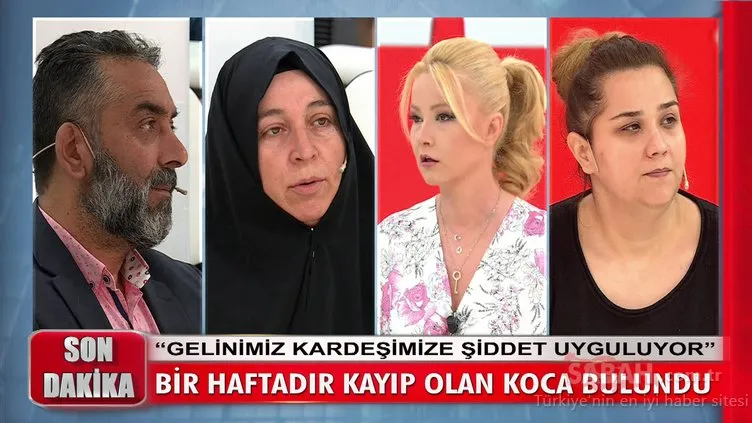 Karısından şiddet gördüğü için kaybolmuştu! Müge Anlı'da bulundu....