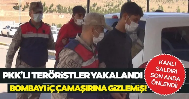 Son dakika: Kanlı saldırı önlendi! Bombayı iç çamaşırlarında gizlemişler