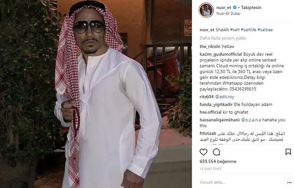 Ünlü isimlerin Instagram paylaşımları (26.03.2018)