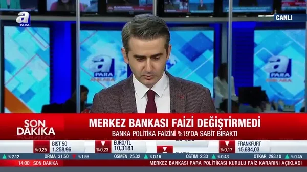 Merkez Bankası Haziran ayı faiz kararını açıkladı