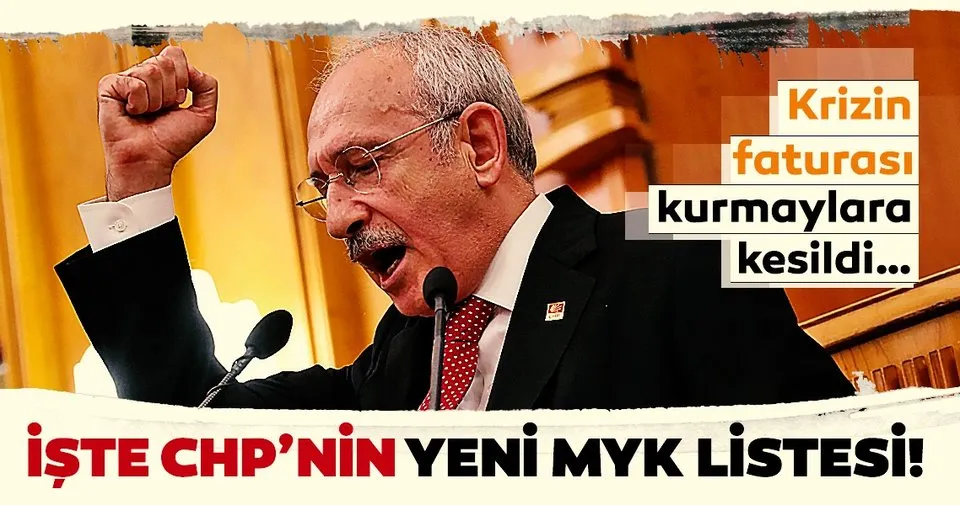 Sabah Chp Nin Yeni Myk Listesine Ulasti Son Dakika Haberler