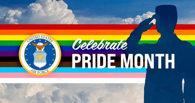 ABD Hava Kuvvetleri'nden LGBT terörüne selam: Askerlerini sapkınlığın reklamına alet ettiler