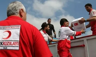Türk Kızılay’ın gıda yardımları Gazze’de
