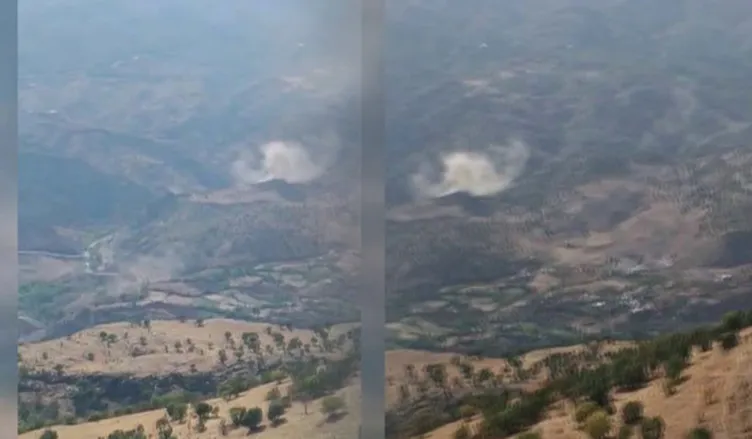 SON DAKİKA… Malatya depremi sonrası korkutan görüntü: Bir anda toz bulutu oluştu!