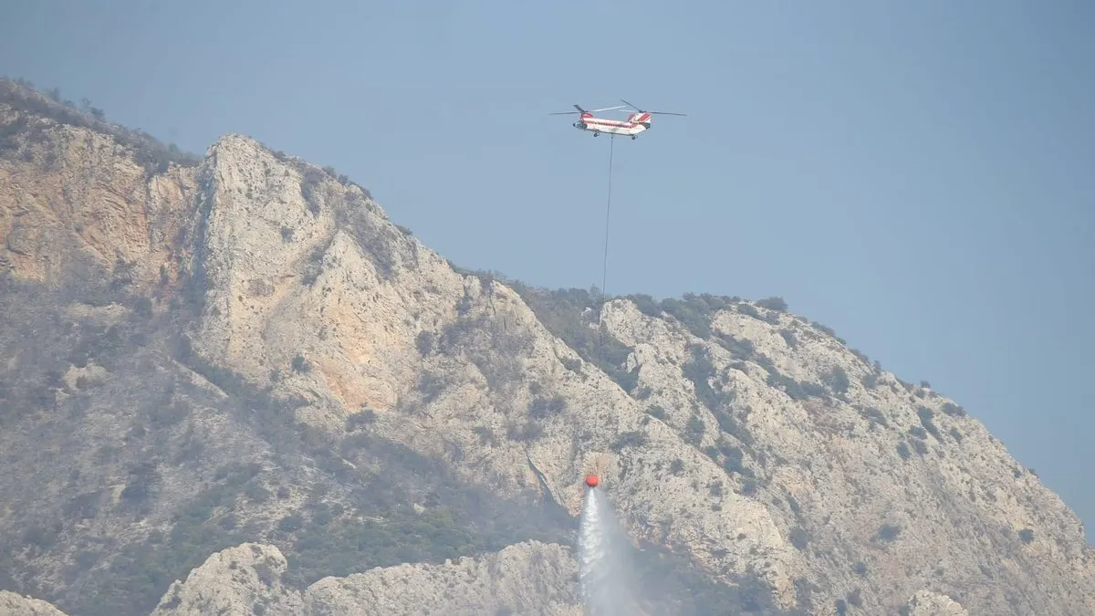 Muğla Valisi Akbıyık’tan yangın açıklaması: Kısmen kontrol altında