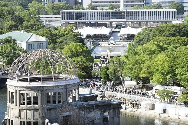 72. yıldönümünde Hiroşima katliamının kurbanları anıldı