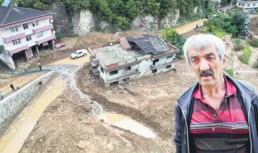 Heyelandan, mağaraya sığınarak kurtuldular #trabzon
