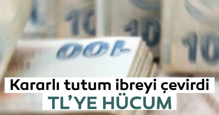 TL’ye hücum