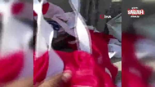 SON DAKİKA: Antalya'da skandal olay! Çöpte bulunan Türk Bayrakları tepki çekti | Video