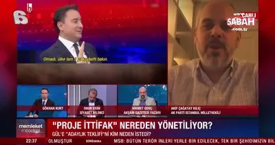 TBMM Dışişleri Komisyonu Başkanı ve AK Parti İstanbul Milletvekili Kılıç’tan Ali Babacan’a tepki