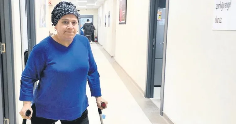 Büyük acıyı umuduyla kalbine gömdü