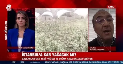 SON DAKİKA: İstanbul’a kar yağacak mı? Canlı yayında İstanbul hava durumu açıklaması | Video