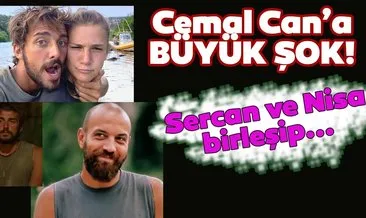 Survivor Cemal Can hakkında son dakika: Sercan ve Nisa, Cemal Can’a cephe aldı!