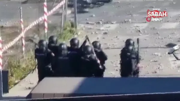 İspanya'da greve giden yaklaşık 20 bin metal işçisi polisle çatıştı | Video