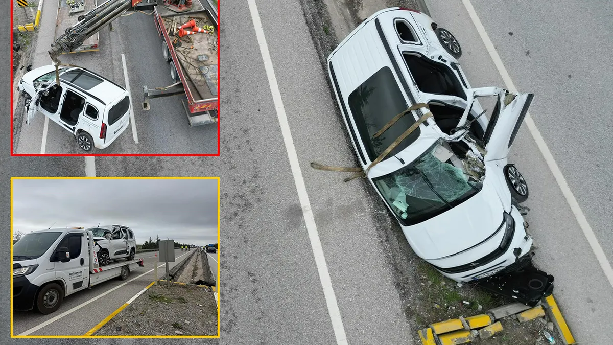 Afyonkarahisar’da korkunç kaza! Yan yatan araç metrelerce sürüklendi: 1 ölü 2 yaralı! Afyonkarahisar’da korkunç kaza! Yan yatan araç metrelerce sürüklendi: 1 ölü 2 yaralı!