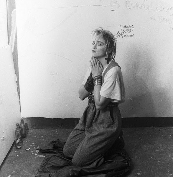 Onu hiç böyle görmediniz! Madonna'nın bilinmeyen fotoğrafları