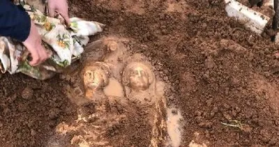 1500 yıllık antik mezar steli 7 milyon liraya satmak isterken yakalandılar #kutahya