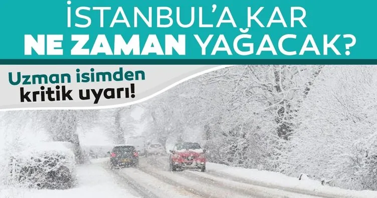 Son dakika: Meteoroloji Hava Tahmin Uzmanı Bayram Doğan uyardı! İstanbul’da kar yağacak mı...