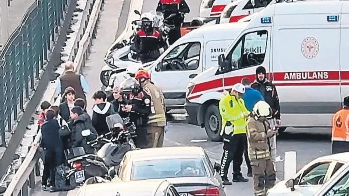 Okul servisi devrildi 7 öğrenci yaralandı Okul servisi devrildi 7 öğrenci yaralandı