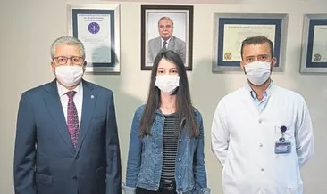 Robotik cerrahiyle sağlığına kavuştu