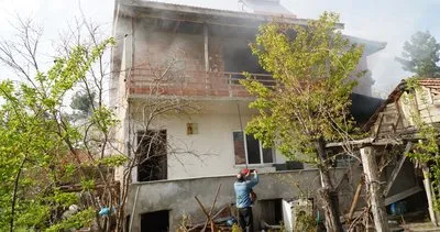 Osmancık’ta 2 katlı müstakil evde yangın