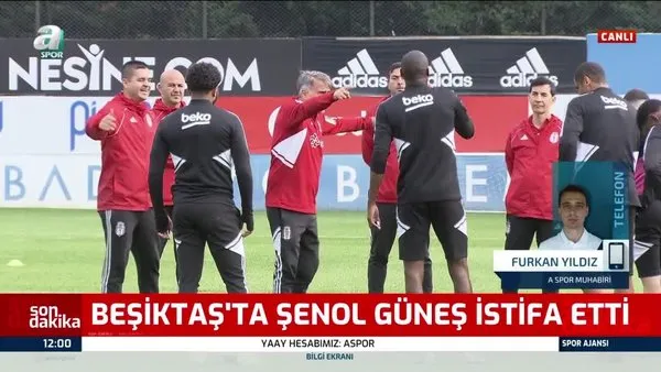 Beşiktaş'ta Şenol Güneş istifa etti! Yönetim, seçime gidiyor | Video