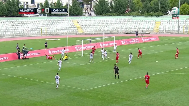 GOL | Amasyaspor 1968 Fk 7-0 Çankırıgücü Sk
