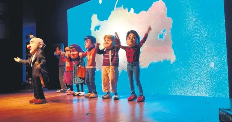 Neşeli minikler müzikalde