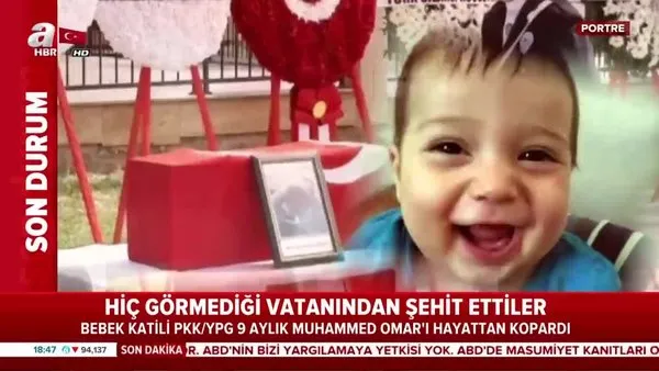 Barış Pınarı Harekatı'nın ilk sivil şehidi Muhammed Omar bebek anısına!