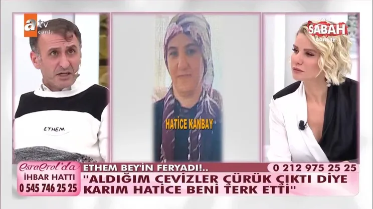 Esra Erol’da şaşırtan olay! Aldığı cevizler çürük çıktı diye eşi tarafından terk edildi | Video