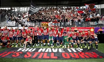 Hollanda’da PSV şampiyon oldu