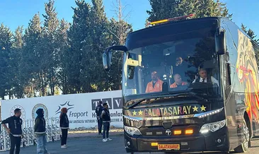 Galatasaray, Antalya’ya ulaştı!