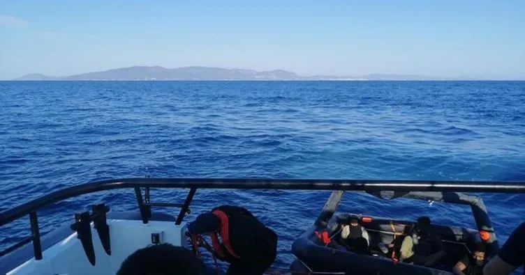 Yunanistan unsurlarınca Türk kara sularına itilen 63 düzensiz göçmen kurtarıldı